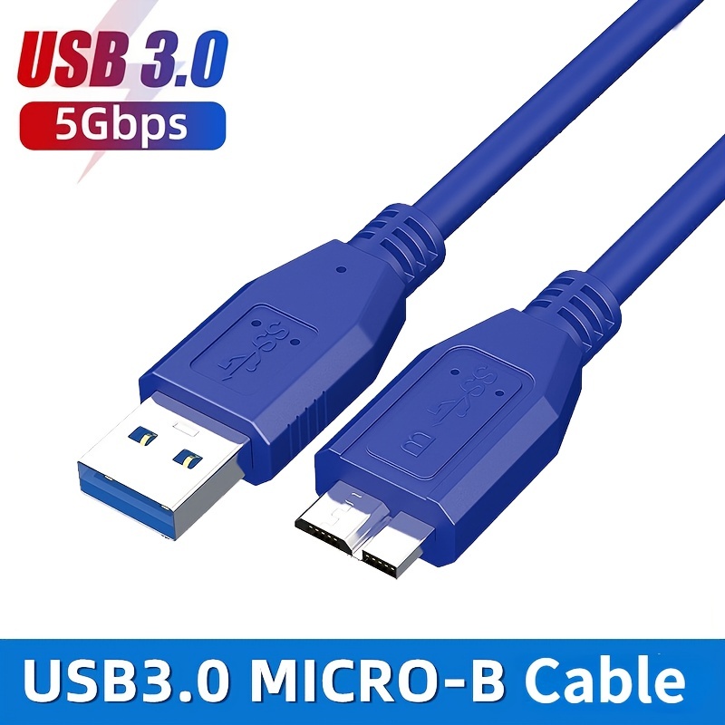 CABLING® USB 3.0 A à B Micro Câble Pour WD / Seagate / Clickfree / Toshiba  / Samsung / Hitachi Disques durs externes