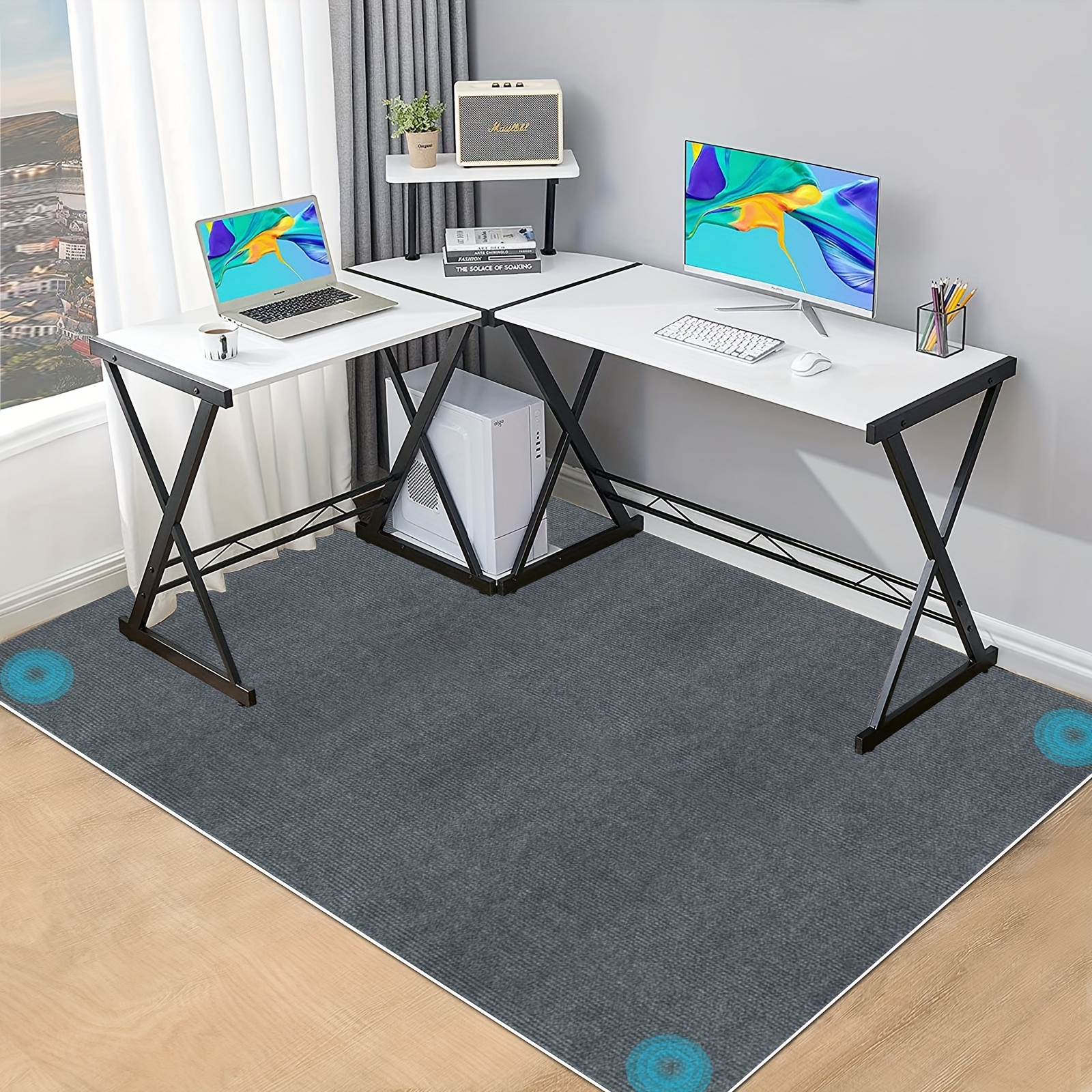 Office Chair Mat Carpet Floor Mat Office Rug Gaming Desk Mat - Temu United  Arab Emirates