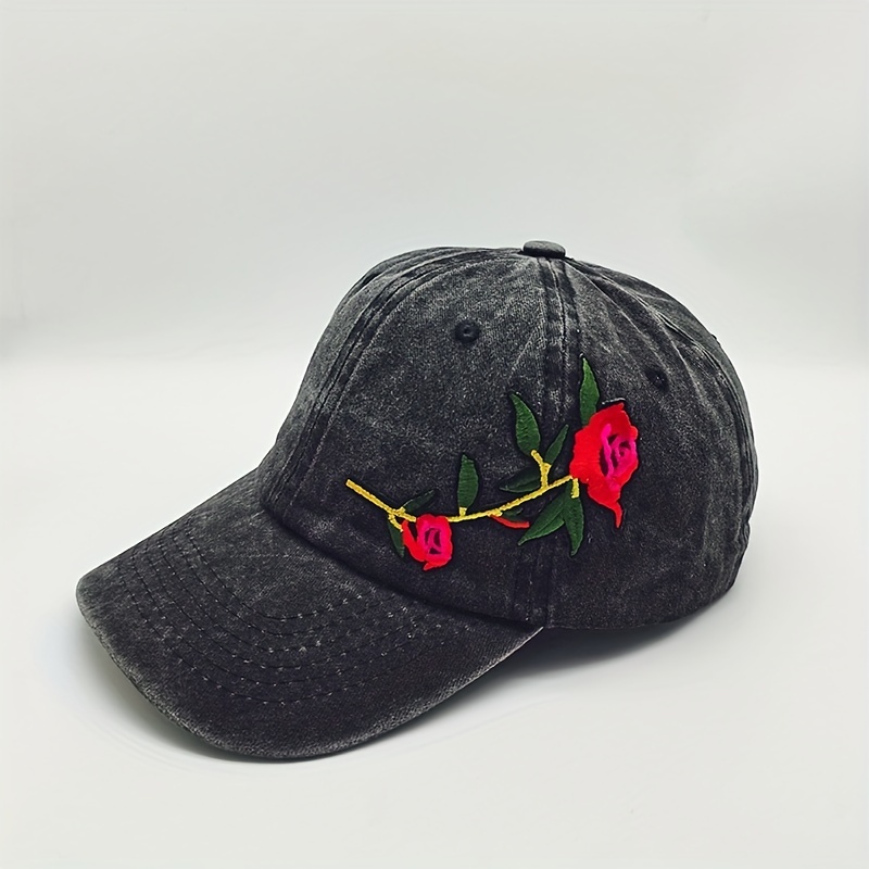 Vintage Patched Embroidered Baseball Cap for Men Women