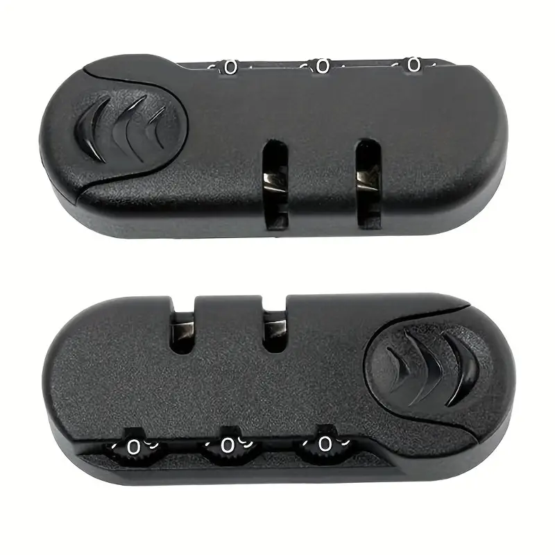 Travel Luggage Combination Lock For Zipper Bag,mini Lock Alloy