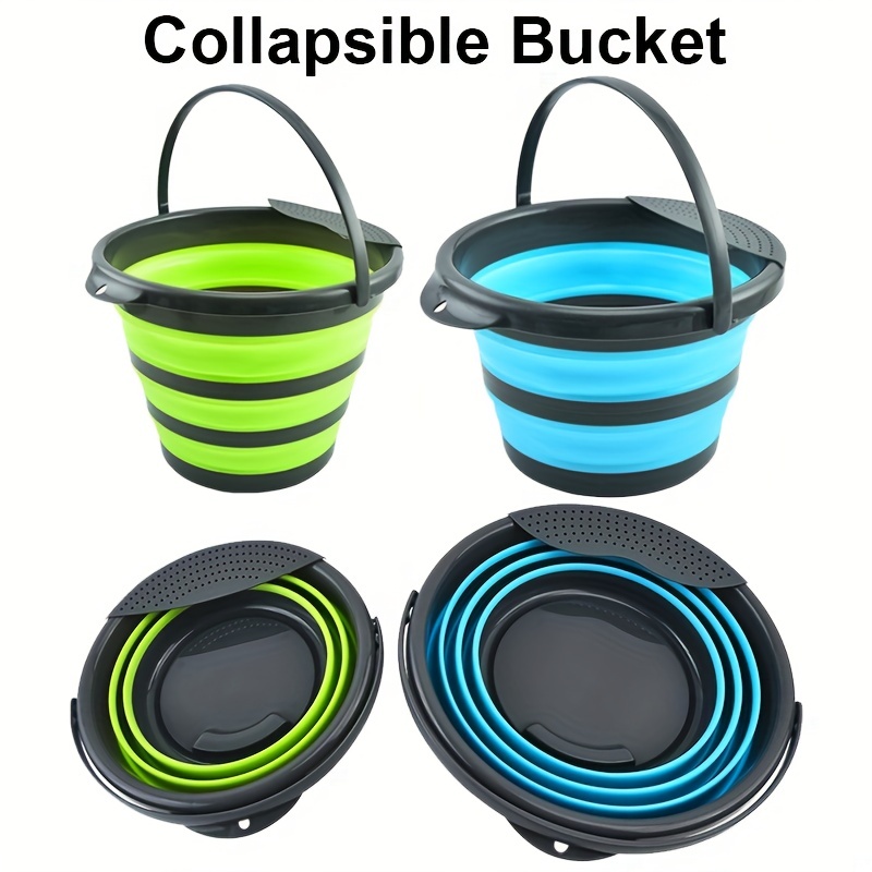 1pc Portable 5L Water Bucket for Camping and Picnics - Foldable and  Lightweight