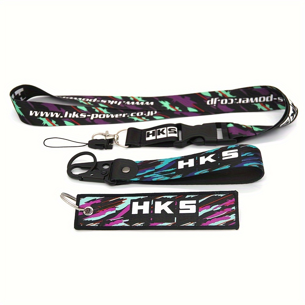 

Long Style Keychain Lanyard Neck Straps Refitting Racing Key Id Holders Cell Phone Ring For 1pc