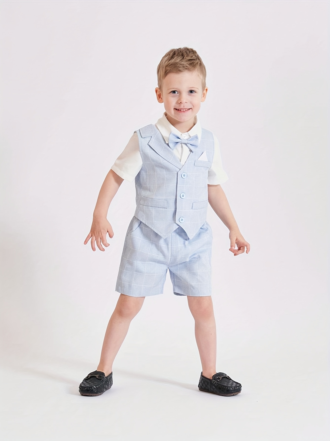 Baby boy white on sale vest