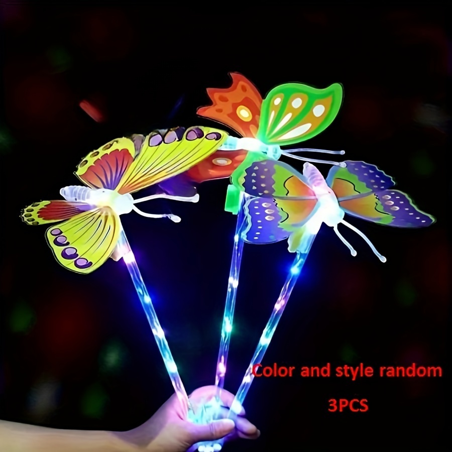 Multicolored Flashing Wand Christmas Tree