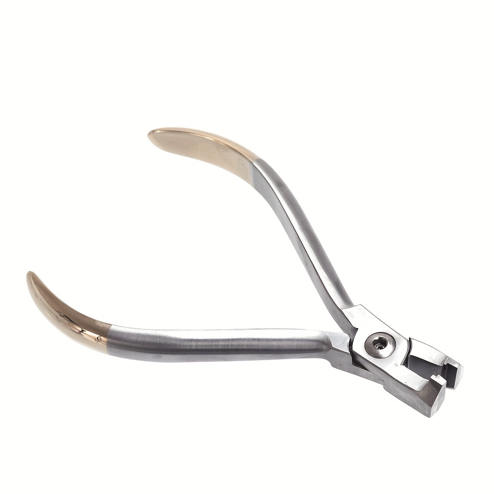 Braces Wire Cutter with Tungsten Carbide Inserts and Safety Hold