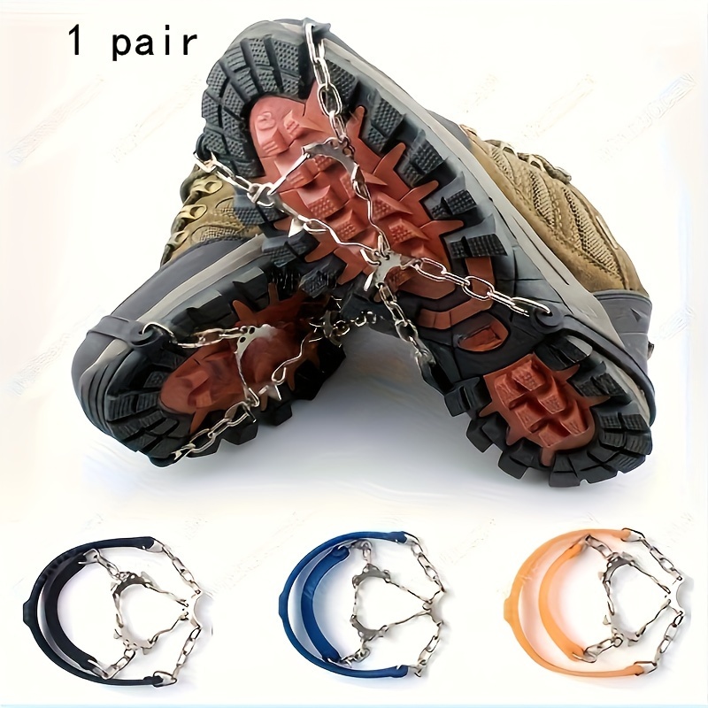 Ice Claws Shoe Covers Non slip Snow Climbing Shoe Spikes - Temu