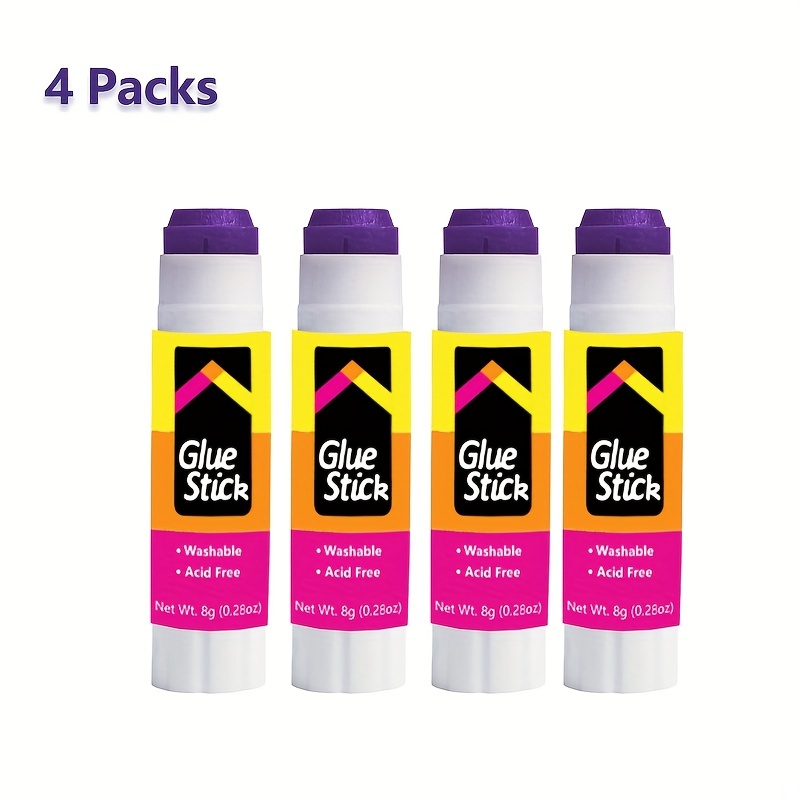 Purple Glue Sticks, Student Office Supplies High Adhesive Handmade Glue  Sticks Stationery, Handmade Multi-spec, Washable, Non-toxic, Permanent  Adhesive, - Temu