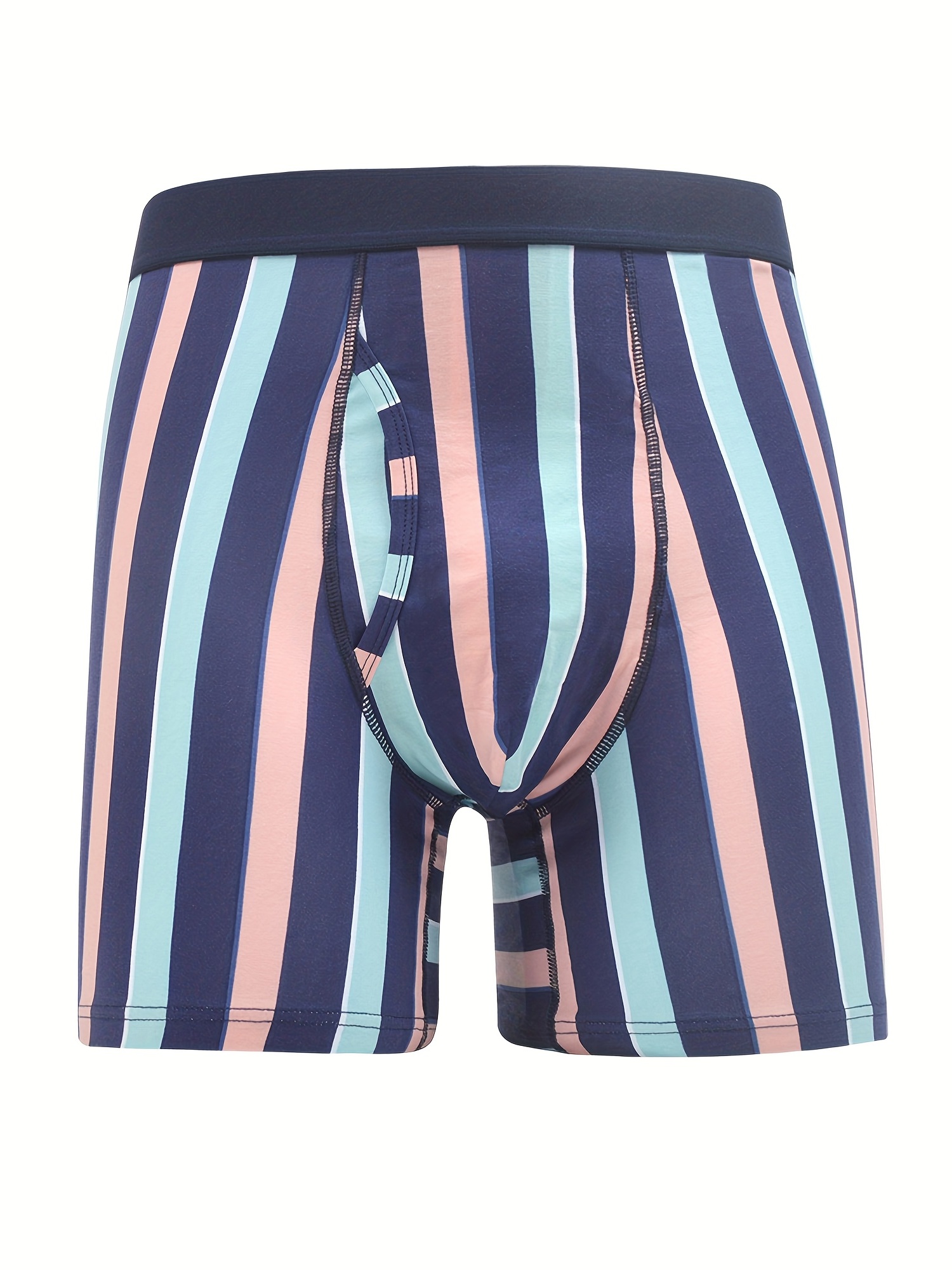 OMGOSH Stretchy Blue Striped Boys Briefs: Comfortable, Stylish