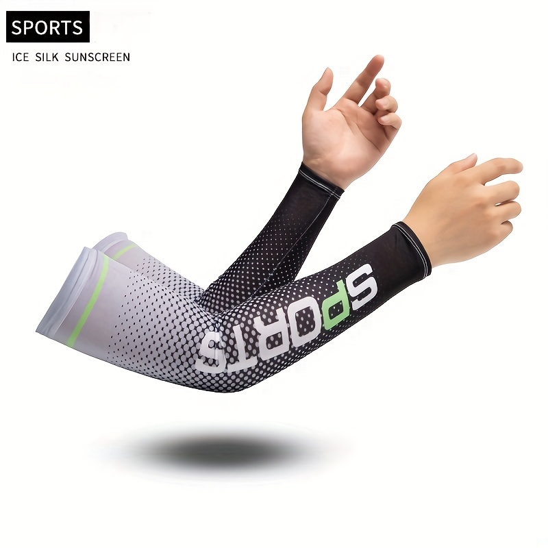 Summer Fingerless Sunscreen Gloves Unisex Thin Cover Scars Tattoo Gloves  Outdoor Driving Riding Sports Gloves