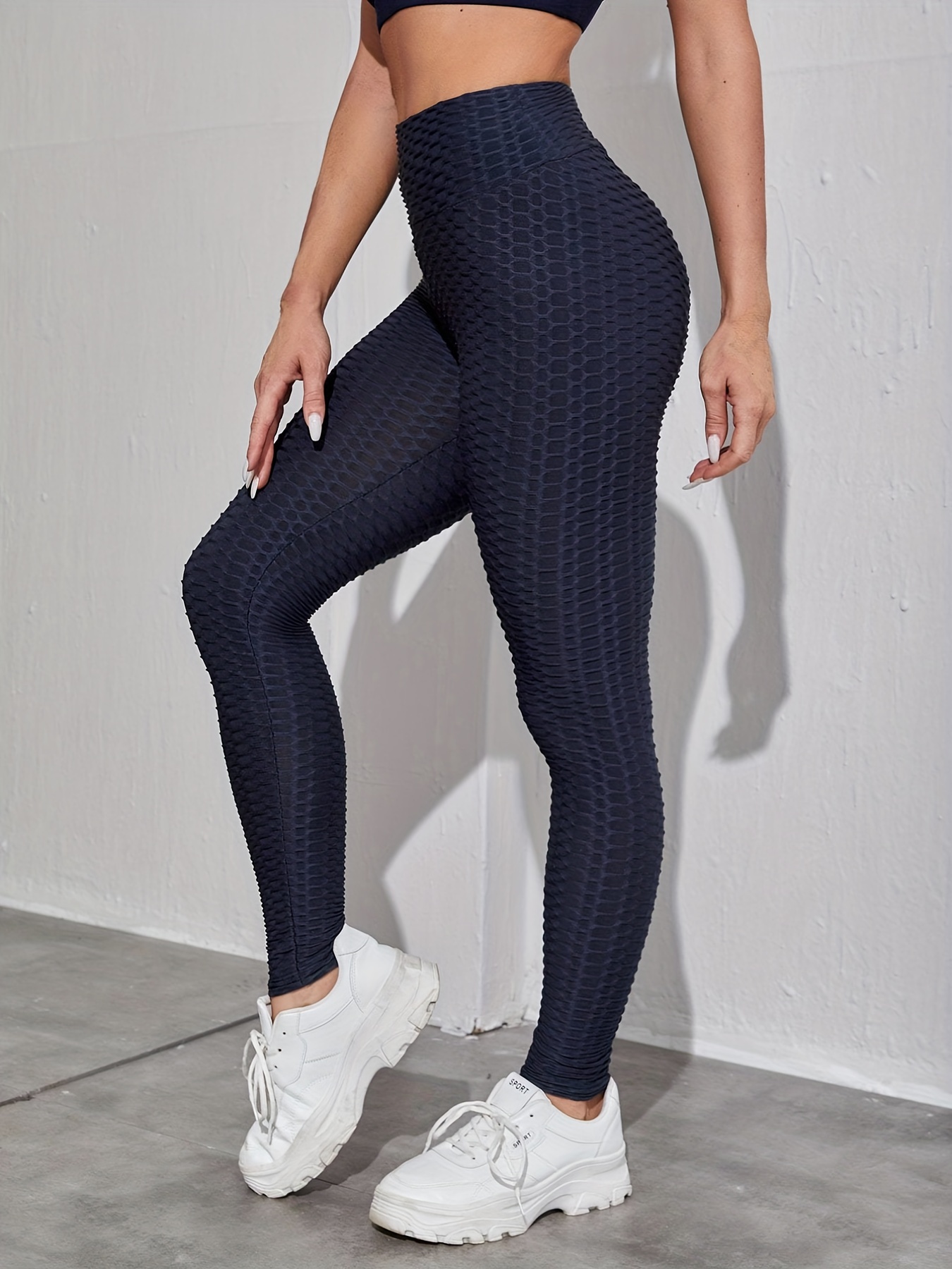 High Waist Tummy Control Push Up Honeycomb Leggings For Women Stretchy,  Butt Lifting, And Perfect For Sport Fitness And Workout Booty S 210925 From  Luo03, $8.6