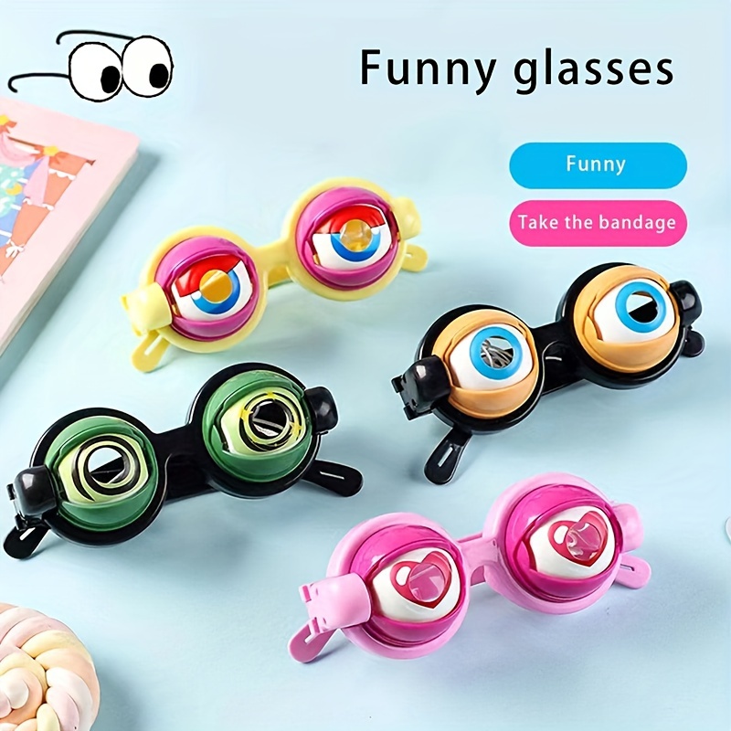 Spoof Birthday Party Glasses Decompression Creative Glasses - Temu