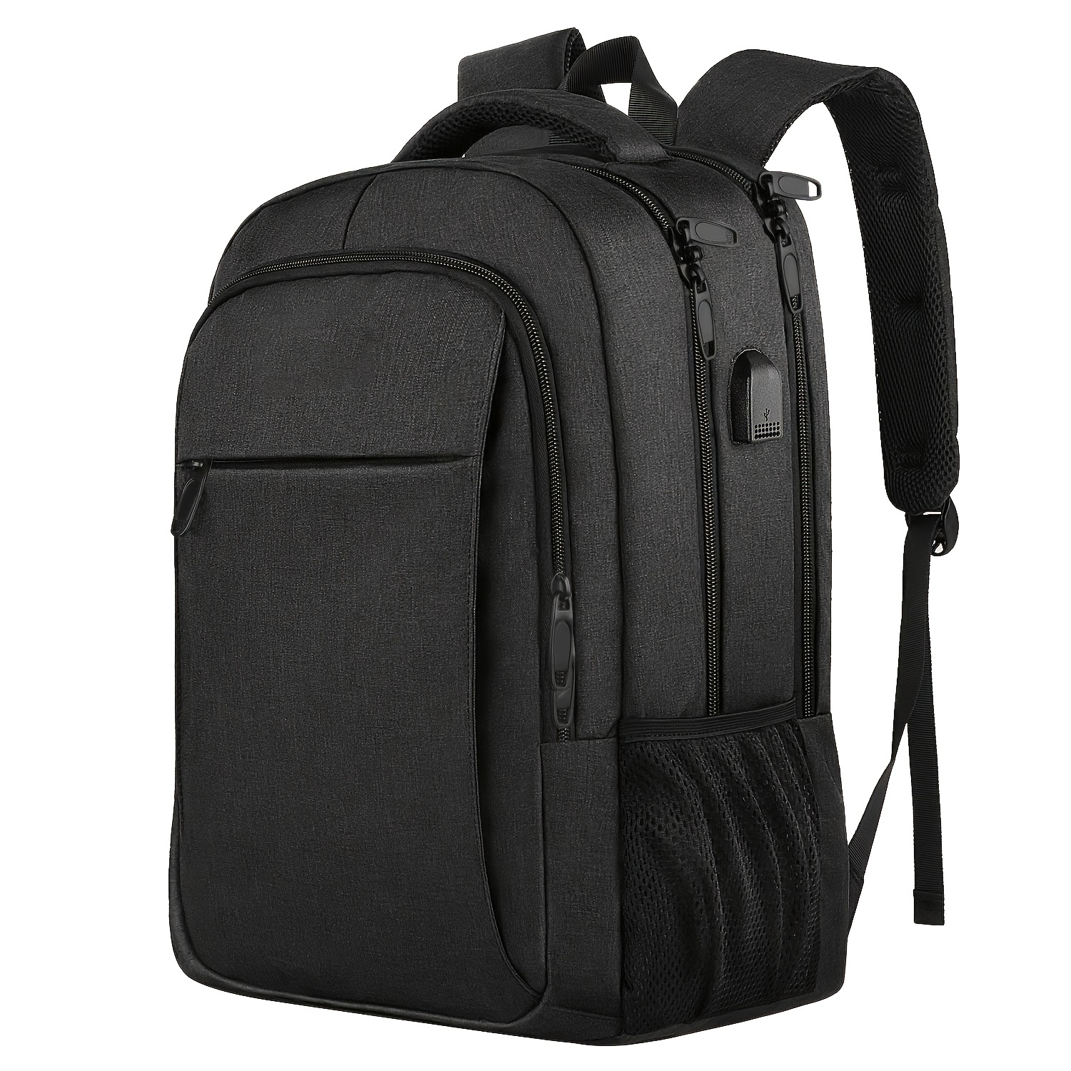 Travel Laptop Backpack with USB Charging Port - Waterproof