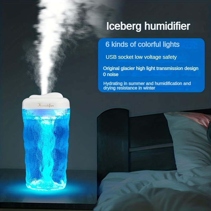 Stay Hydrated Anywhere: Portable Mini Humidifier For Bedroom - Temu
