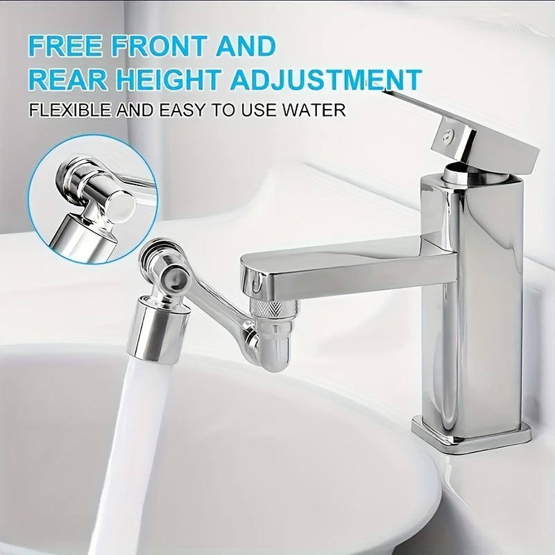 Mechanical Arm Universal Faucet Rotatable Foaming Device - Temu