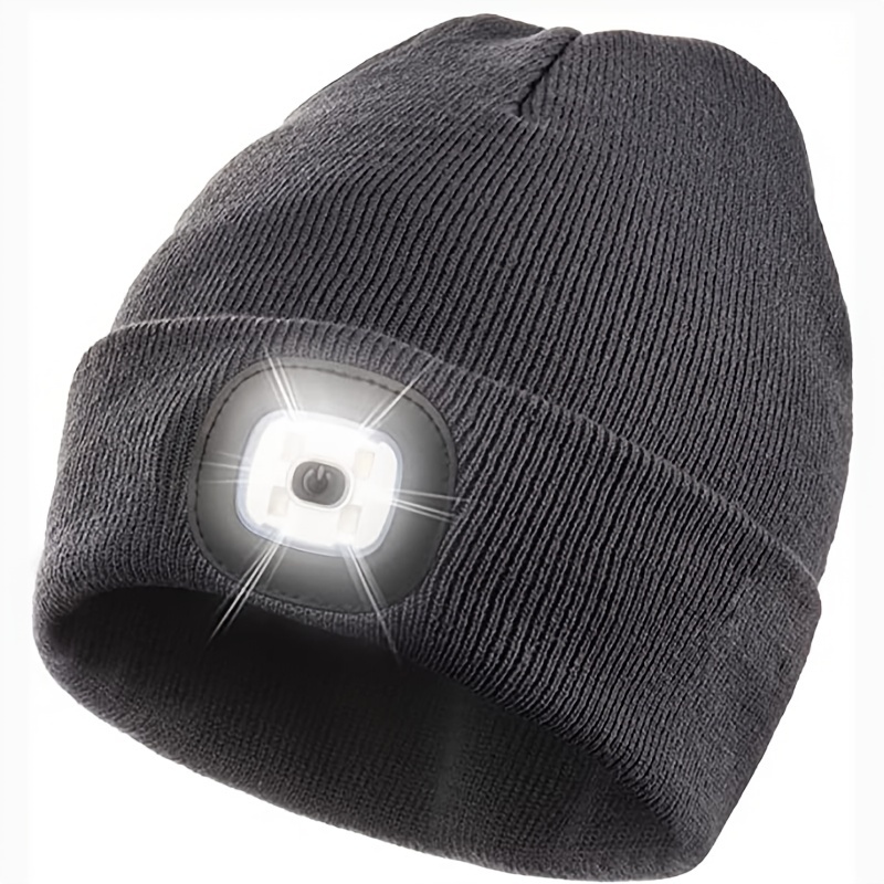 toboggan hat with led light