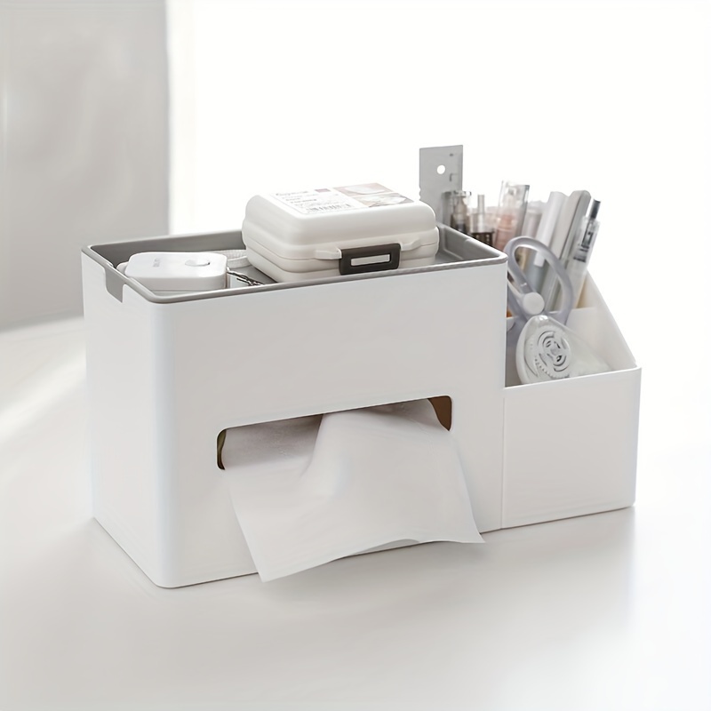 Multifunctional Desktop Storage Box Tissue Box Drawer Paper - Temu