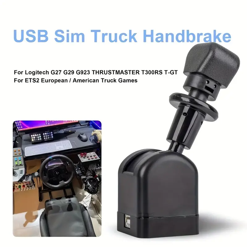 Special Game Hand Brake Pc Truck Simulator Game Usb Parking - Temu