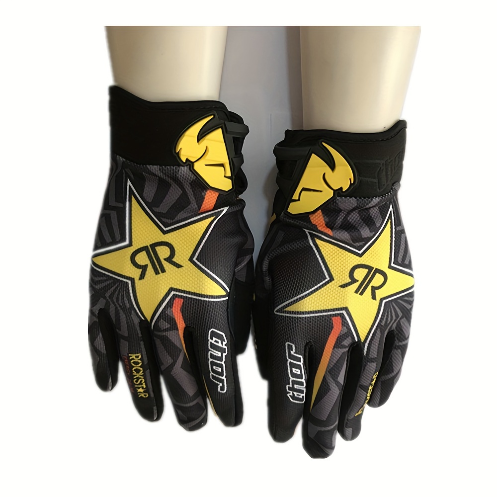 Pentagram Mountain Bike Motorcycle Riding Gloves Season For Men And Women
