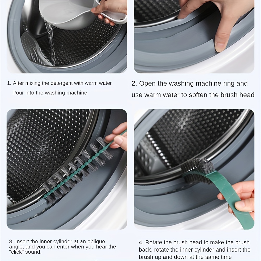 Drum Washing Machine Cleaning Brush Washing Machine Inner - Temu