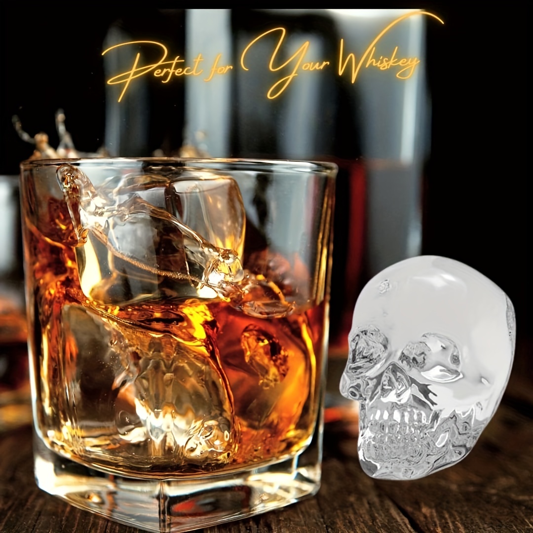 Clear Skull Ice | Craft Cocktail & Whiskey Ice | Dramson