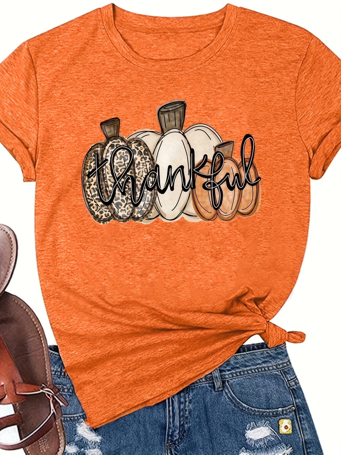 thankful shirt womens