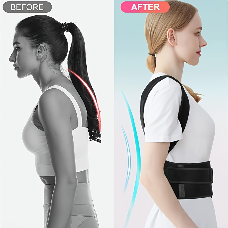 Posture Corrector Men Women Lumbar Back Support Adjustable - Temu Canada