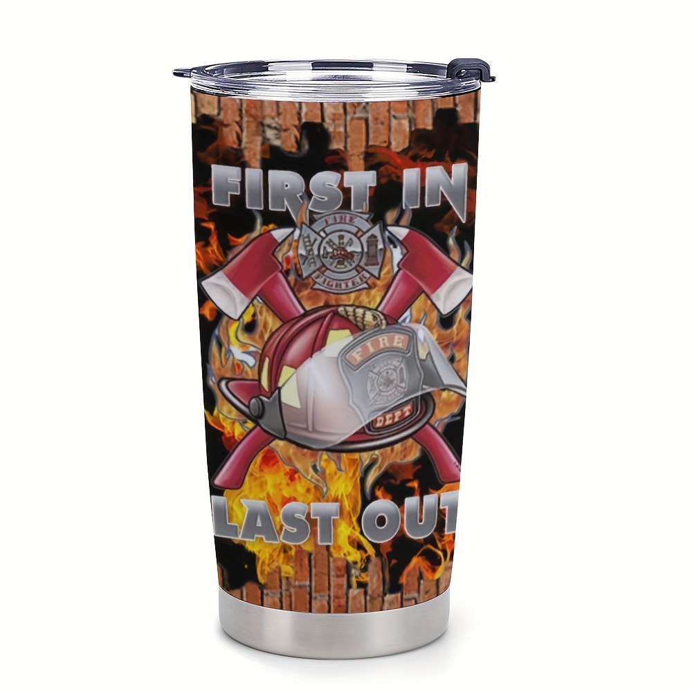 Firefighter Tumbler - Tumblers for Men