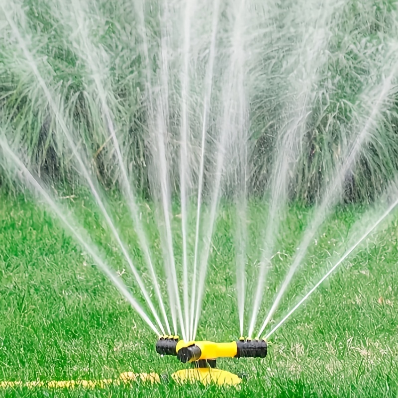 

Revolutionize Your Garden With This 360° Automatic Rotating Sprinkler Head!