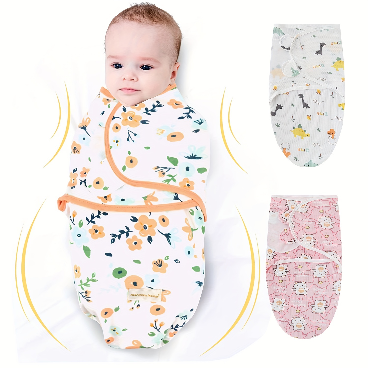 Keep Newborn Cozy Secure Adjustable Swaddle Sleeping Bag! - Temu