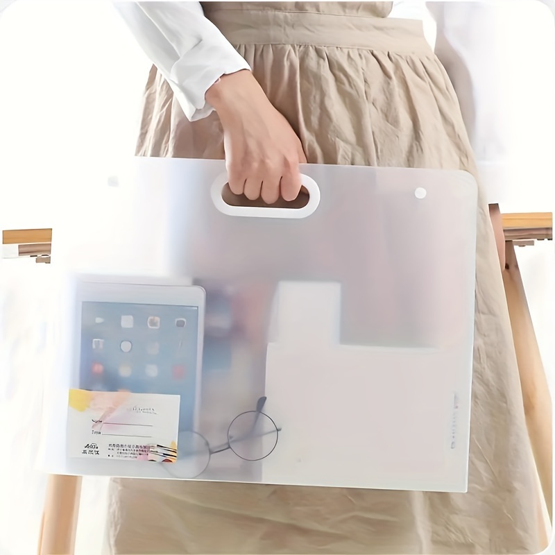 Portable Art Portfolio Case A3 Drawing Board Case With Handle, 8k