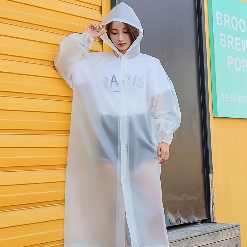 Womens swing raincoat with hot sale hood