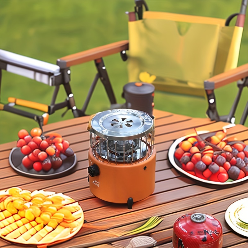 Outdoor Small Portable Heater Stove Camping Gas Stove Camp - Temu