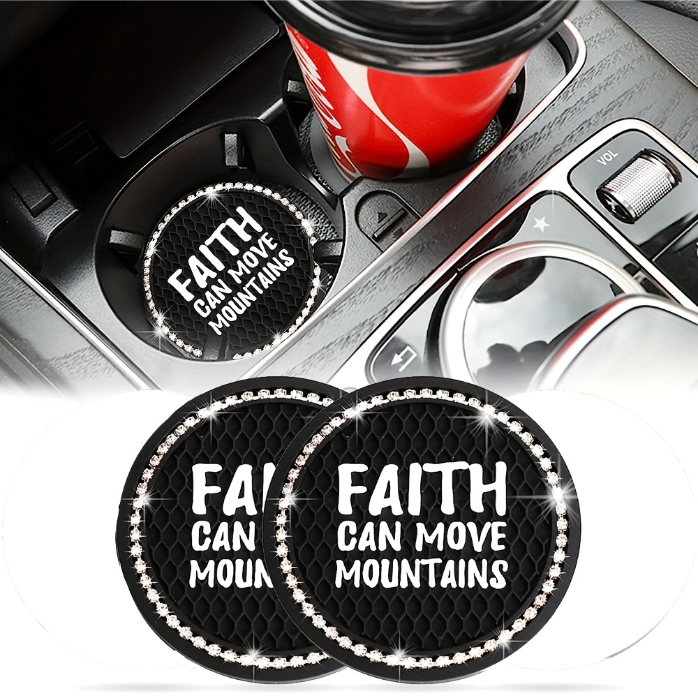 Upgrade Your Car Interior With These Bling Car Coasters - Temu Germany