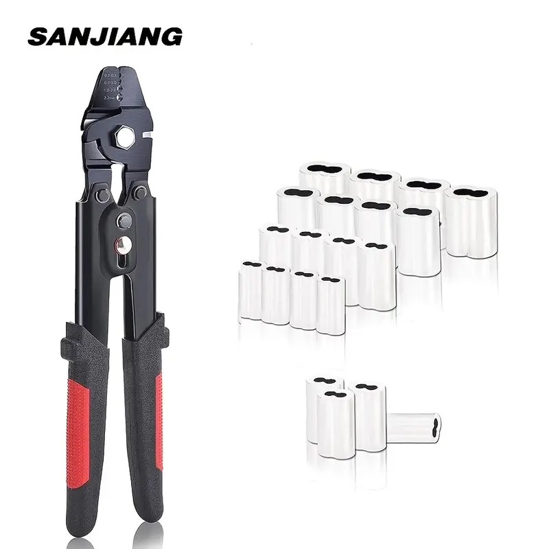 Wire Rope Crimping Tool Wire Rope Swager Crimper Fishing - Temu
