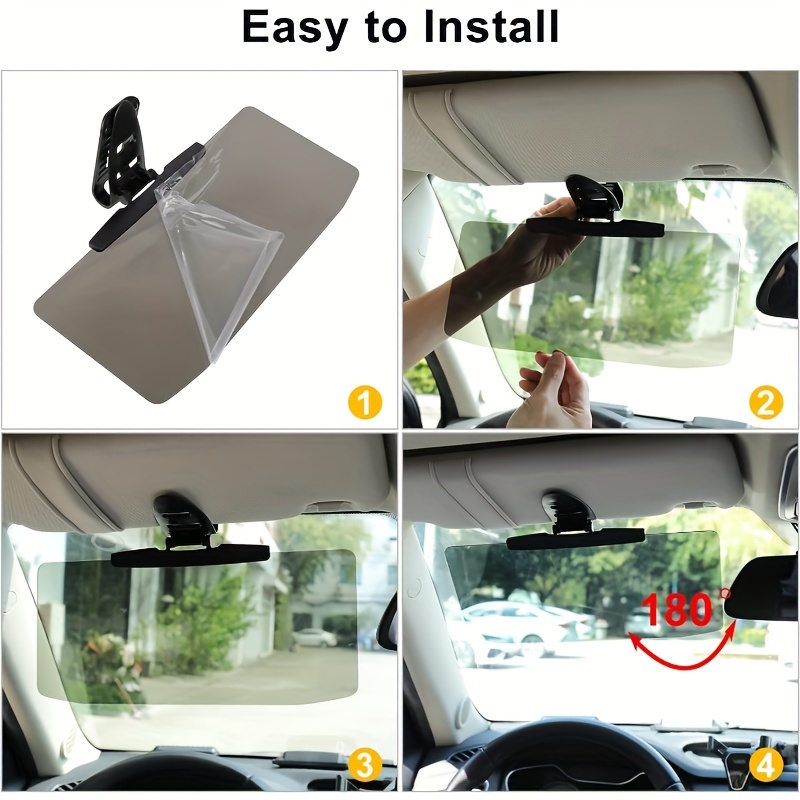 Car Visor Extender Anti glare Adjustable Car Sunshade - Temu
