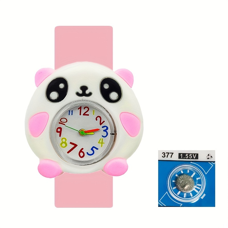 Cinturini In Silicone Orologi Bambini Orologi A Forma Panda - Temu Italy