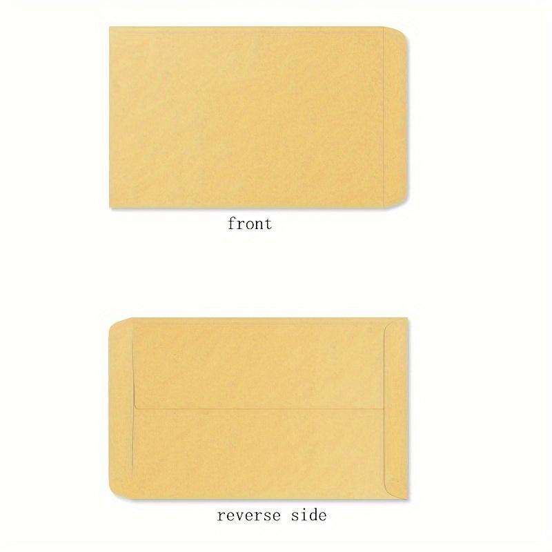 Baby Shower Self Adhesive Kraft Seed Envelopes Small Parts - Temu