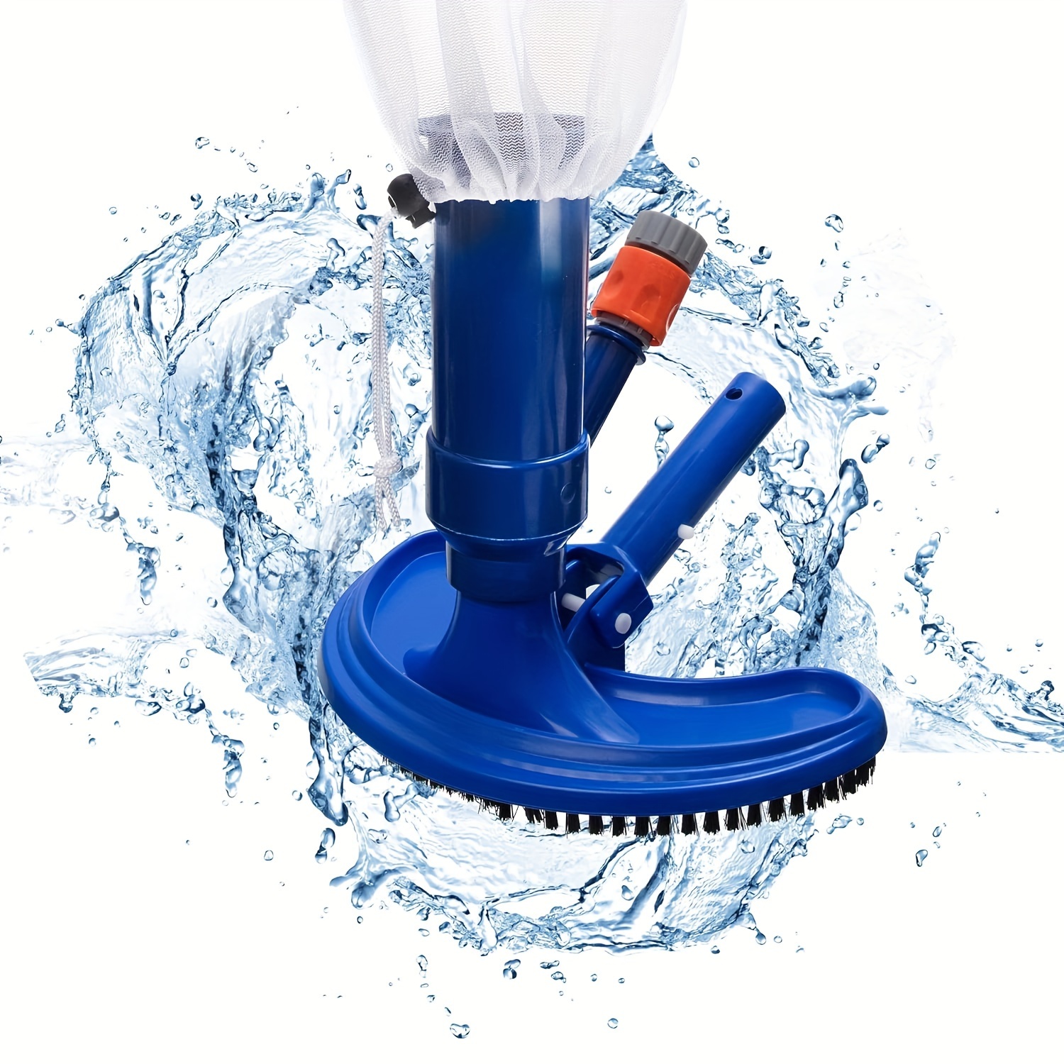 12 '' Bleu et Blanc Piscine aspirateur pivotant tête d'aspiration Brosse  aspirateur Piscine Outils