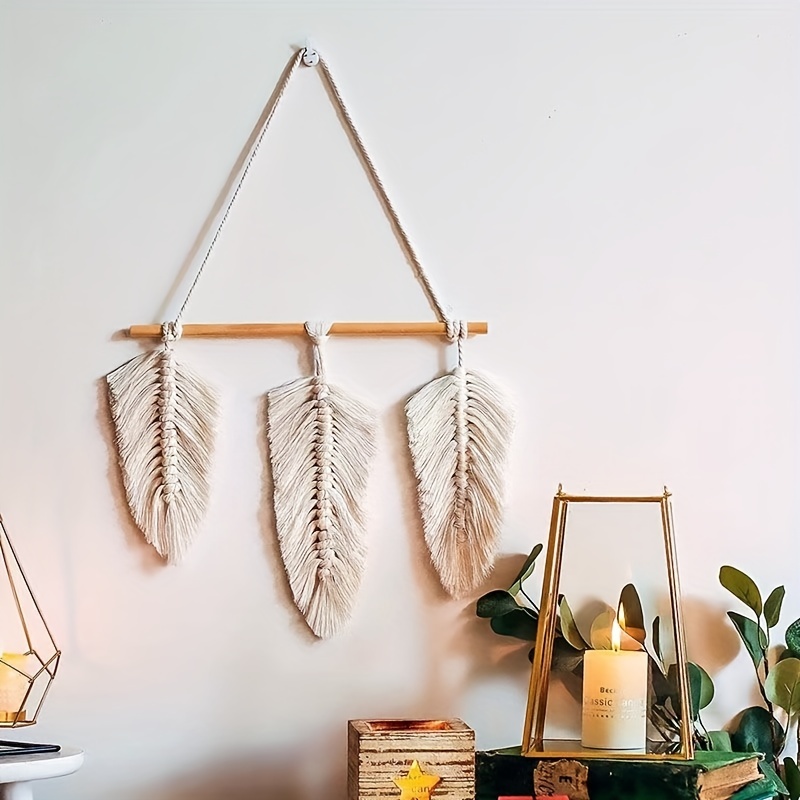 Boho Hand woven Tapestry Wall Hanging Tapestry Tassels - Temu
