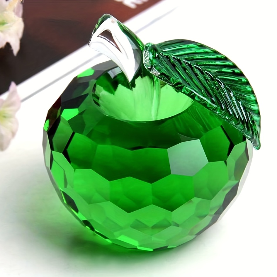 Crystal Mini Fruit Statue for Wedding Decoration