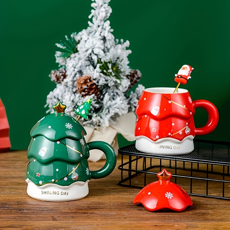 Ceramic Coffee Mug Tall Coffee Cup For Christmas Gift Large - Temu