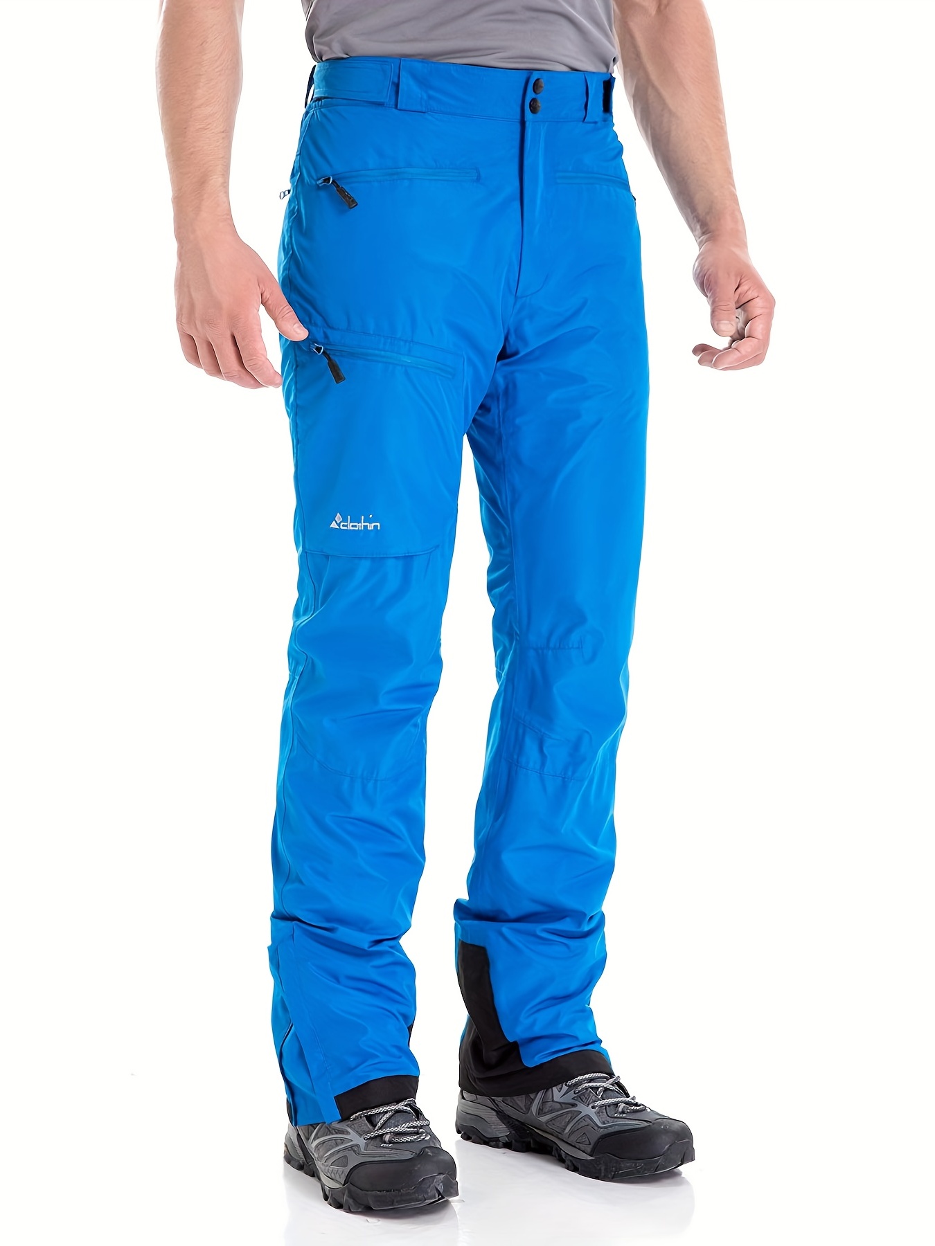 Ski Pants Oversize Style Women Men Waterproof Breathable Thermal 3L Fabric Fleece  Lining Snowboard Winter Warm Trousers - AliExpress