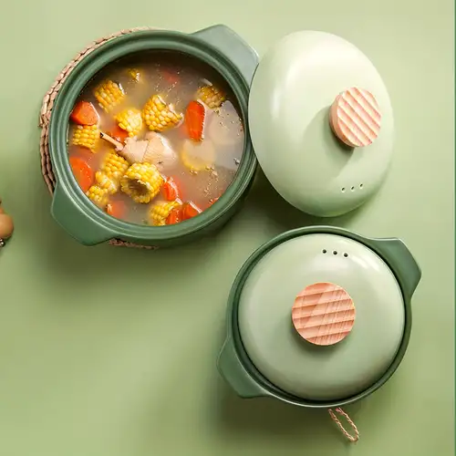 Ceramic Casserole Pot Korean Heat resistant Sauce Pot Korean - Temu