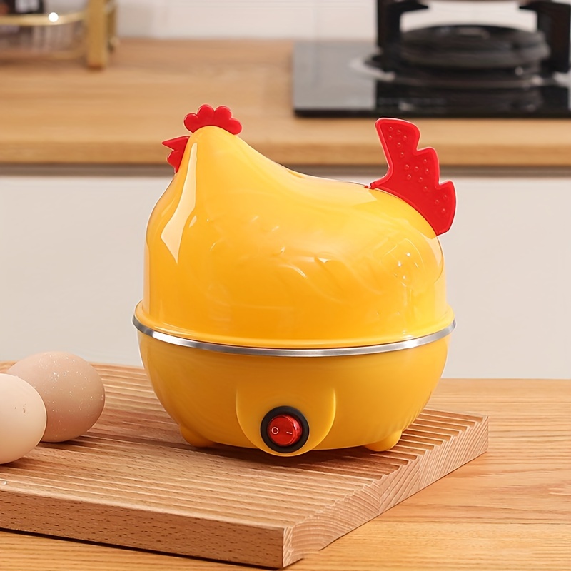 1pc Single Layer Multi-functional Egg Cooker, Suitable For Home
