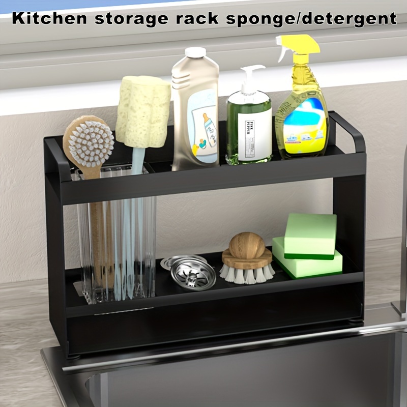 Tabletop Shelf Storage Rack Multifunction Storage And - Temu