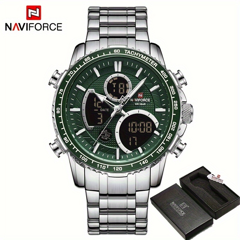 Naviforce Men s Fashion Electronic Watch Tachymeter Temu Belgium