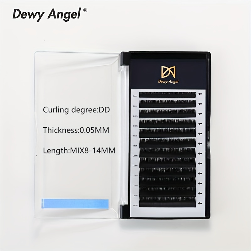 Individual Natural Curling Thick Grafting Lashes Extension