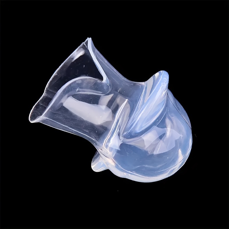 Anti Snoring Tongue Soft Transparent Medical Silicone Sleep Apnea Night  Guard Stop Snore Tongue Retainer_gift Of G