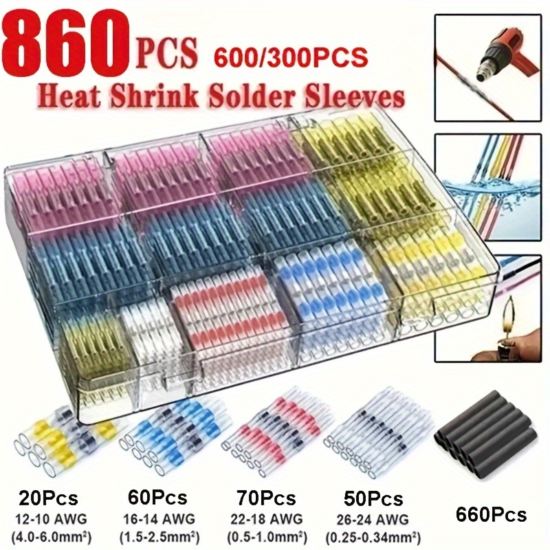 350 piezas de conectores de cable eléctrico, tuercas coloridas tapas de  alambre Kit Twist Caps Surtido de tuercas para conexión rápida