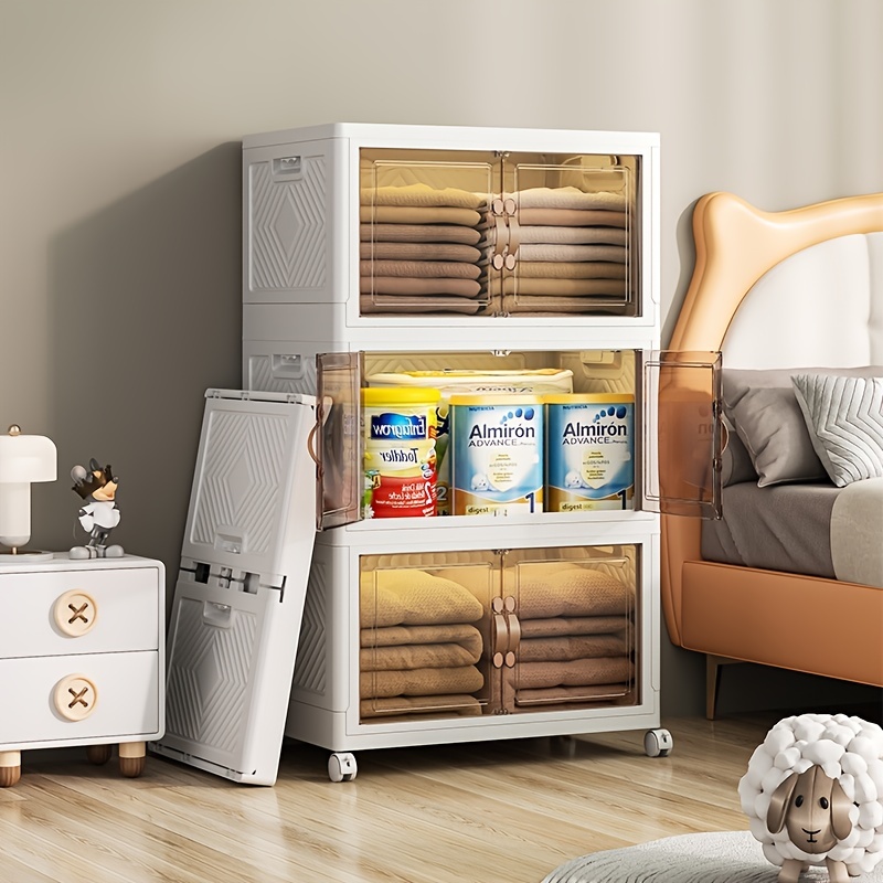 Drawer Type Storage Cabinet, Multi-layer Movable Snack Cabinet